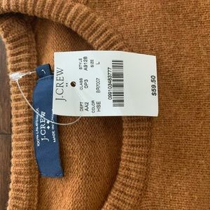 J. Crew Crewneck Sweater Brown